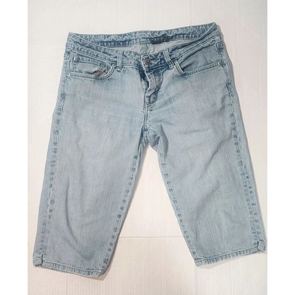 Buffalo Max-X Denim Capri Crop Jeans Light Wash. 29